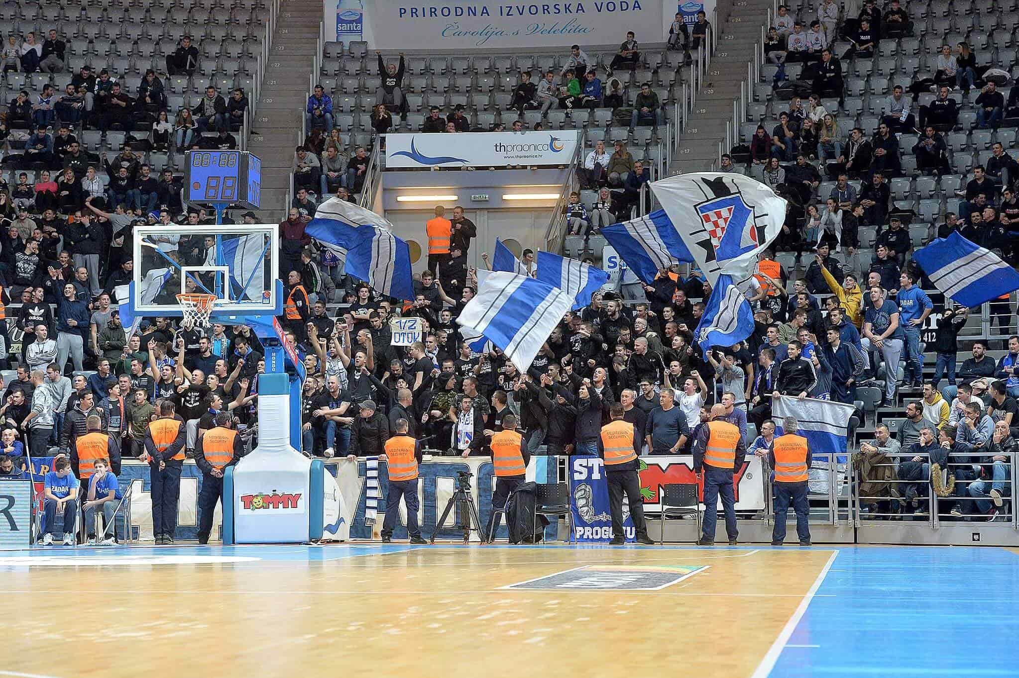 Krešimir Ćosić Arena in Zadar has already been a scene to many great basketball events