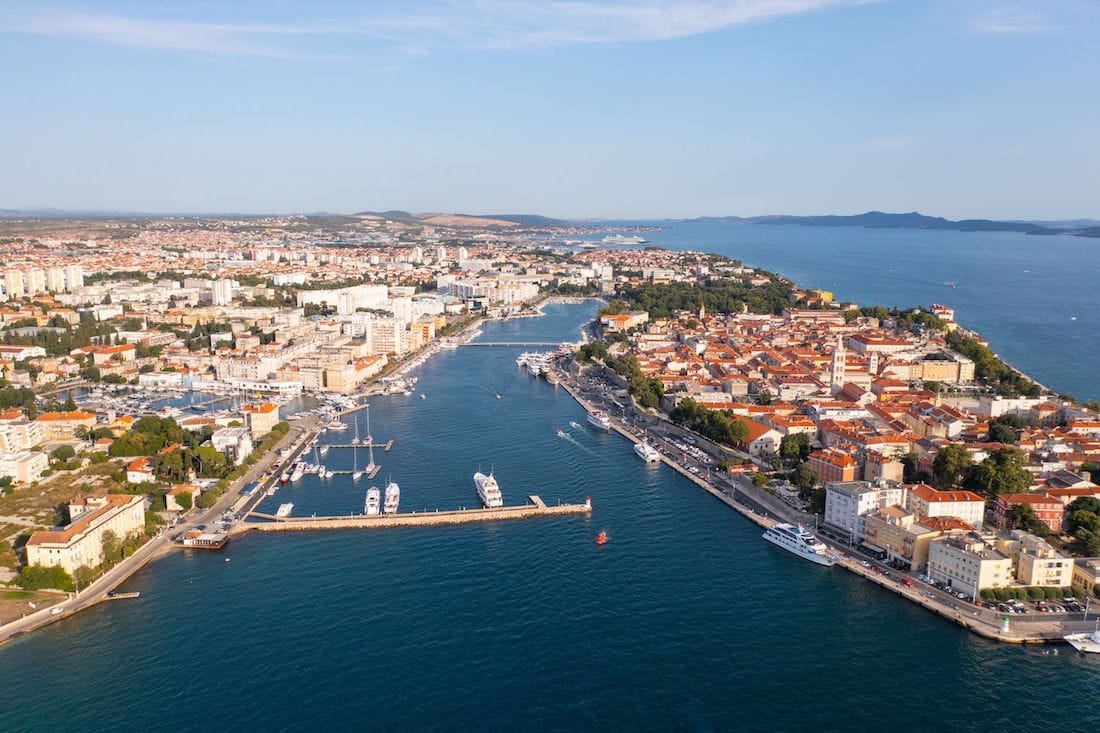 Zadar is one of the most beautiful cities in Croatia