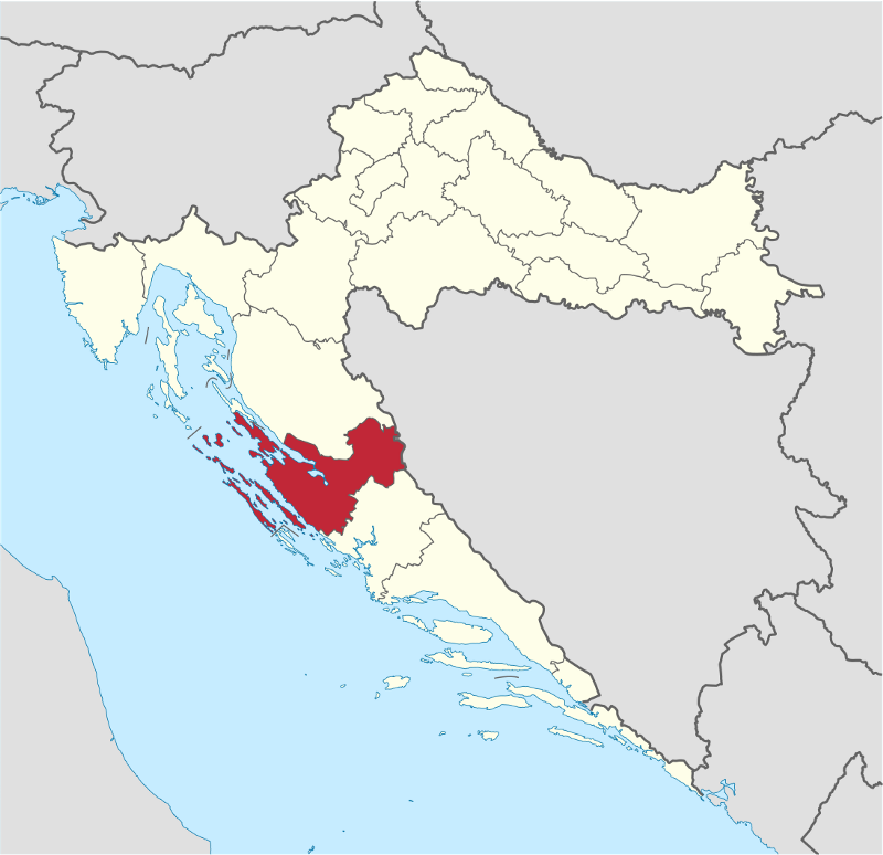 Zadar County, Source: Wikipedia