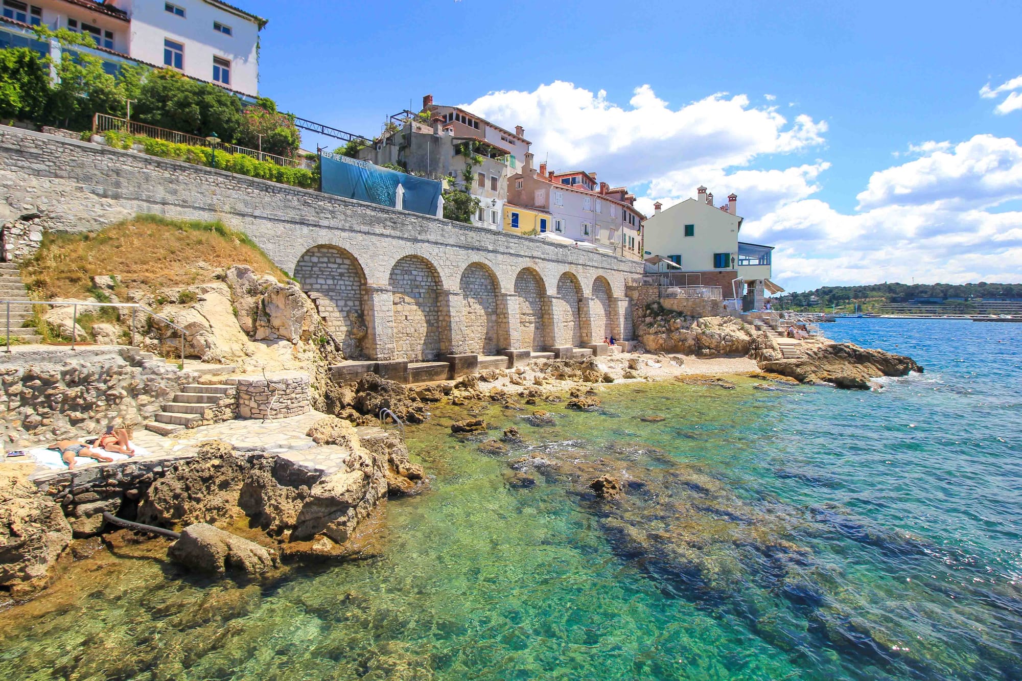 Beaches in Rovinj