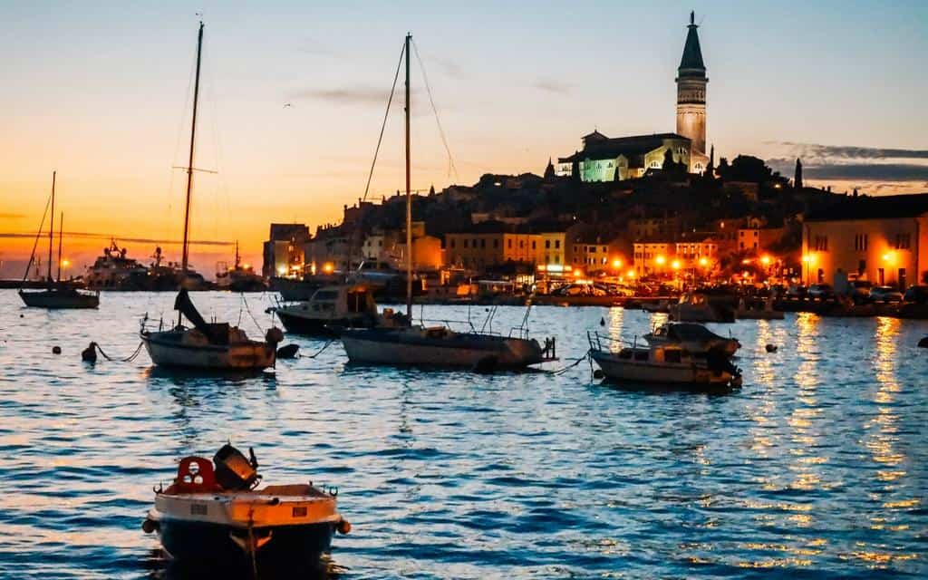 Sunset in Rovinj