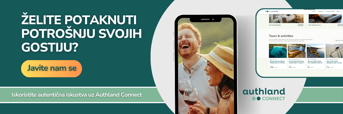 Authland Connect oglas s pozivom na akciju